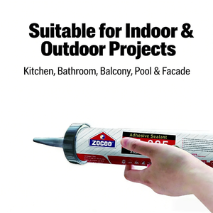 Resina Epossidica Flessibile Impermeabile 400ml in Confezione a Salsiccia per Riempimento Fughe in Bagno, Adesivo Forte per Piastrelle in Ceramica e Porcellana - Product Image 1