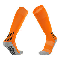 Chaussettes de sport antidérapantes pour le football, chaussettes athlétiques pour hommes et enfants, logo personnalisé, impression numérique, chaussettes de cyclisme et de football à grip pour le printemps