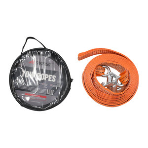 Sangle de <span class=keywords><strong>remorquage</strong></span> pour <span class=keywords><strong>voiture</strong></span> <span class=keywords><strong>en</strong></span> polyester, corde de récupération 2 tonnes, corde de <span class=keywords><strong>remorquage</strong></span> robuste avec crochet pour SUV, camion, urgence routière - Product Image 3