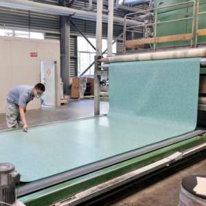 Usine En Gros Commercial Homogène Vinyle Feuille 2.0MM 2.5MM 3.0MM PVC Vinyle Rouleaux Plancher - Product Image 6