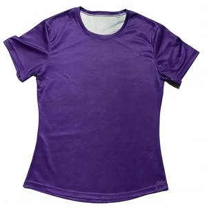 Camiseta Deportiva de Manga Corta con Cuello Redondo y Logotipo Personalizado, de Secado Rápido y Transpirable, para Correr por Senderos, Entrenamiento en el Gimnasio, Trotar Diariamente, Venta al Por Mayor - Product Image 4