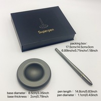 Bolígrafo de Levitación Magnética de Alta Tecnología, Bolígrafo Flotante con Soporte Magnético