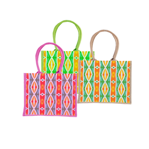 Bolsas Ecológicas de Yute con Estampado Completo, Fabricadas en India, Bengala Occidental, India - Product Image 4