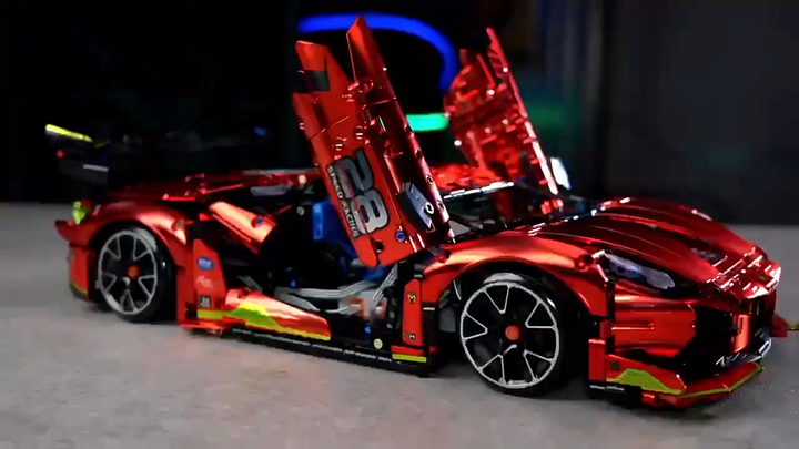 IM.MASTER 9828-2 MOC City Racing Sports Car - 2202pcs Building