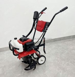 CordlessTiller <b>Cultivator</b> 3.2inch Depth Roto Tillers for Gardening 6500RPM Gasoline Garden Tiller 2Stroke 52CC - Product Image 1