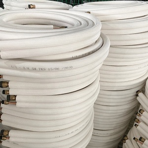 ชุดติดตั้งท่อทองแดงเครื่องปรับอากาศชุดท่อทองแดงสารทำความเย็นท่อทองแดงหุ้มฉนวนสำหรับเครื่องปรับอากาศ - Product Image 6