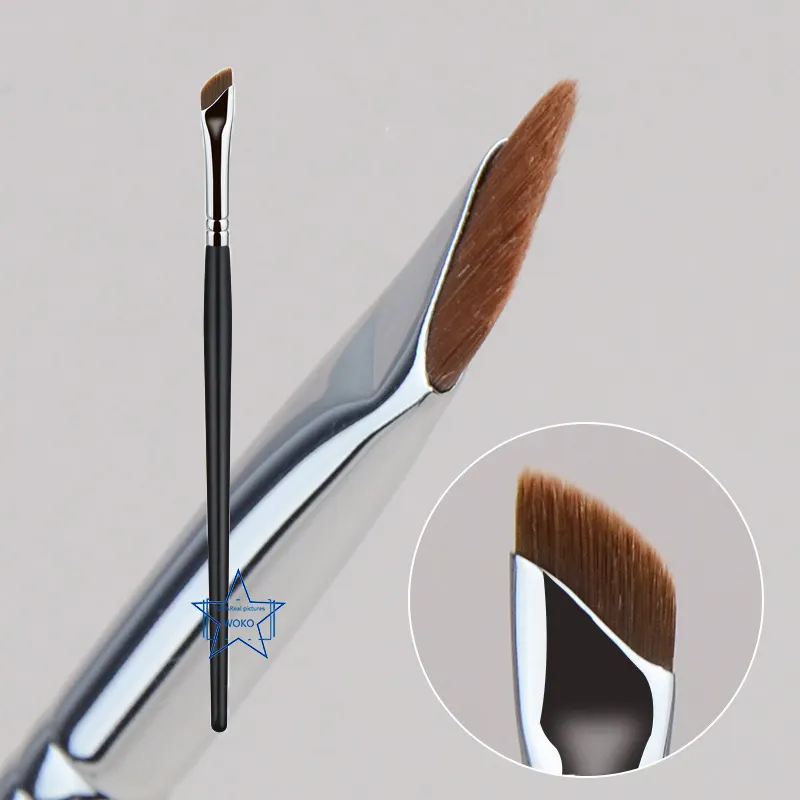 Upgrade Blade Eyeliner Brush Ultra dünner, feiner, flacher Augenbrauen pinsel unter den Augen Platzieren Sie einen präzisen Detail pinsel