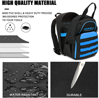 Outil de stockage professionnel robuste sac à dos sac fourre-tout grande capacité fonctionnel OEM disponible Polyester Nylon toile PVC EVA