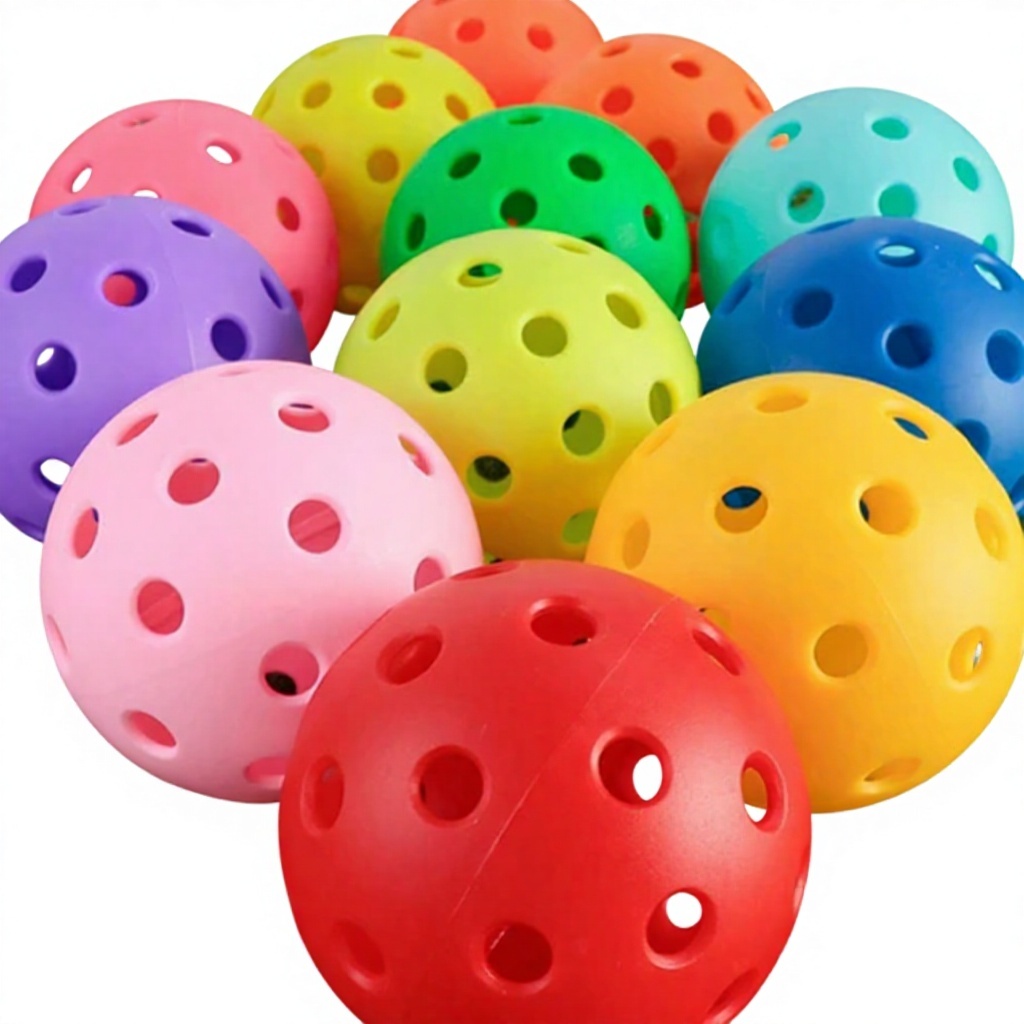 Durability Stability Long Term Use PP Pickleball Balls for Key Features Based on Product Attributes Equipment Case Included
