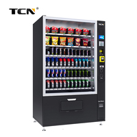 Distributeur automatique de boissons, de collations et d'aliments TCN Wholesale avec paiement par carte de crédit pour centre commercial et bureau