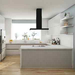 Armoires de cuisine sur mesure Foshan, prêtes à assembler, style moderne, meubles de cuisine - Product Image 1