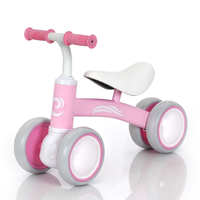 Vélo d'équilibre robuste en acier à haute teneur en carbone pour bébés, sans pédales, trotteur durable pour enfants, jouet à pousser pour garçons et filles
