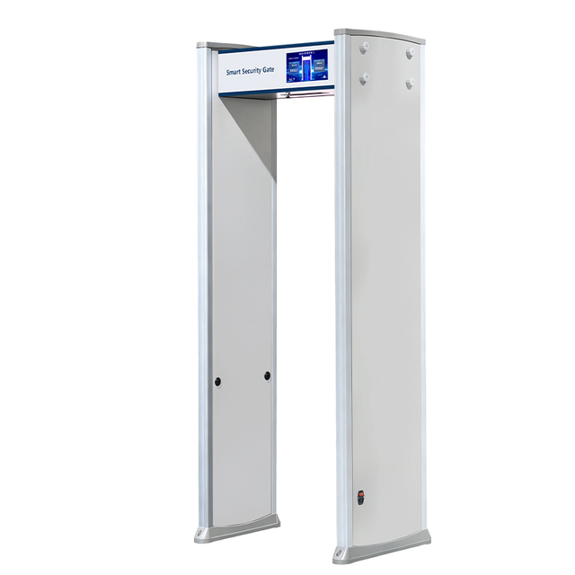 Ai Function Network Walk Through Full Body Scanner 33 Zones Touch Screen Industrial Metal Detector Gate