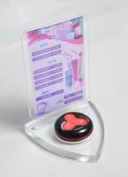 Support de menu de table sans fil entièrement étanche en PC et acrylique avec bouton d'appel et portée de 1000 m pour restaurant