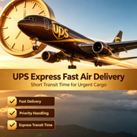 Agent d'expédition express international UPS, produits bon marché en provenance de Chine, livraison porte à porte, suivi en temps réel, logistique rapide