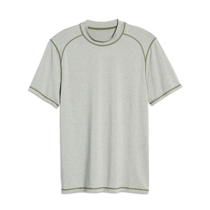 T-shirt pour homme confortable, nouvelle arrivée, tricoté, imprimé, respirant, séchage rapide, écologique, prix bas, polyester/coton - Product Image 5
