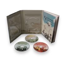 Ensemble de DVD de recherche sur la musique indigène en coffret multi-disques avec impression ethnique vintage