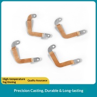 Haocheng Hardware Nouvelle Génération de Bornes de Recharge Électriques : Barre de Cuivre Conductrice en U, Barres de Mise à la Terre Zéro et Mise à la Terre, Cuivre Étamé pour Distribution