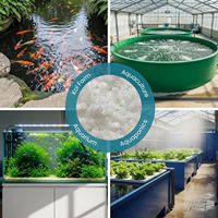 Support filtrant biologique en plastique HDPE blanc durable à conception poreuse pour stations d'épuration, durée de vie >10 ans