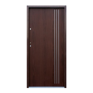 Portes <span class=keywords><strong>d</strong></span>'entrée extérieures <span class=keywords><strong>en</strong></span> acier modernes sur mesure avec cadre pré-assemblé - Product Image 4