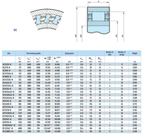 Roulement à aiguilles de convertisseur de couple de transmission automatique DC8334C-N DC8729A-N DC8334 DC8729