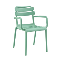 Fauteuil creux Viral, chaise colorée pour intérieur, extérieur et balcon