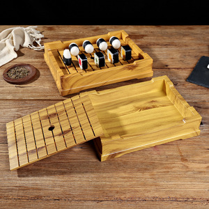 Japanese Style <b>Tea</b> Tray <b>Plastic</b> Imitation Bamboo Drainage Design For <b>Tea</b> <b>Set</b> Storage - Product Image 3