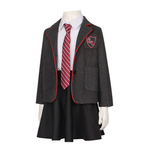 ชุดคอสเพลย์เด็ก ฮอร์เทนเซีย จากละครเพลง Sweet Matilda ชุดนักเรียน เสื้อแจ็คเก็ต กระโปรง เนคไท - Product Image 1