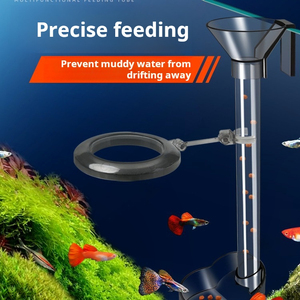 多功能塑料水族箱喂鱼器浮环管虾卤水虾鱼缸神器 - Product Image 2