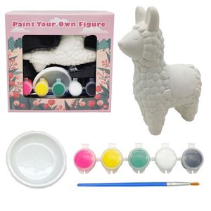 Set Completo di Pittura Fai-<span class=keywords><strong>da</strong></span>-Te per Bambini: Figurine <span class=keywords><strong>da</strong></span> Dipingere <span class=keywords><strong>Elsa</strong></span>, Kit Artigianale in Gesso per Decorazioni - Product Image 1