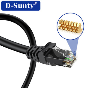 Câble Patch Ethernet RJ45 Cat6 UTP D-sunty OEM, Cordon Réseau LAN 8 Conducteurs, 0.5m 1m 2m 5m 10m, Vente en Gros - Product Image 2