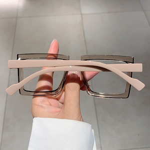 Vendeur chaud populaire cadre Simple couleur bonbon Anti lumière bleue femmes hommes <span class=keywords><strong>lunette</strong></span> lumière bleue lunettes optiques pour la fête en plein air - Product Image 6