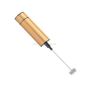 Fabricante al por mayor eléctrica de mano de café vaporizador de leche y mano automático café leche espuma - Product Image 1