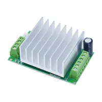 Modul Driver Motor Stepper TB6600 4.5A, Papan Pengontrol DC 9-42V dengan Heat Sink untuk Printer 3D CNC
