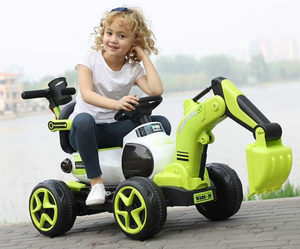 WDSMT-9188 Kids Ride <strong>on</strong> Tractor Excavator <strong>Toys</strong> 2 to 4 <strong>Years</strong> <strong>Old</strong> Battery Powered Sturdy Plastic Material Multiple Playing Gift - Product Image 5