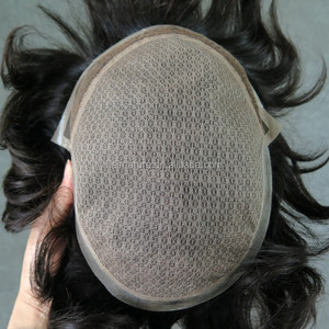 <span class=keywords><strong>Parrucca</strong></span> per <span class=keywords><strong>capelli</strong></span> umani i-lace in pizzo ad iniezione di alta qualità per <span class=keywords><strong>uomo</strong></span> - Product Image 2