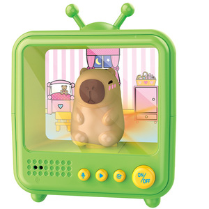 เครื่องเล่นแสงสีเสียงขนาดเล็กสำหรับเด็ก รุ่นใหม่ แบบมีตัวละครจากทีวี เสริมสร้างพัฒนาการและการเรียนรู้สำหรับเด็ก (7-14 ปี) พร้อมกิจกรรมสร้างสัมพันธ์ระหว่างพ่อแม่ลูก - Product Image 1