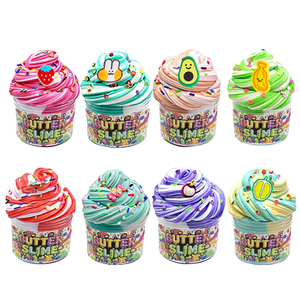 Butter Slime Packs for Girls, Wo Toned Butter Slime <b>Kit</b> for Kids Party Favors Premade Bulk Slime Toys - Product Image 1