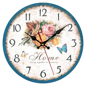 Orologio <span class=keywords><strong>da</strong></span> <span class=keywords><strong>parete</strong></span> rotondo in legno <span class=keywords><strong>da</strong></span> 12 pollici silenzioso orologio <span class=keywords><strong>da</strong></span> <span class=keywords><strong>parete</strong></span> antigraffio per la decorazione del negozio di caffè in <span class=keywords><strong>cucina</strong></span> - Product Image 4