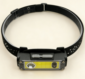 Lampe frontale <span class=keywords><strong>LED</strong></span> confortable, <span class=keywords><strong>rechargeable</strong></span> par USB, étanche IP65, faisceau réglable, <span class=keywords><strong>bandeau</strong></span> respirant, design léger pour un port prolongé - Product Image 4