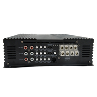 Marché américain vente chaude 1800 Watts 5 canaux amplificateur de voiture haute puissance de petite taille avec gamme complète classe D