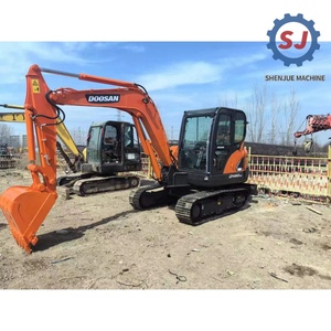 รถขุดขนาดเล็ก Doosan DX60 6 ตัน ของแท้จากเกาหลี พร้อมเครื่องยนต์ เกียร์ และปั๊ม สำหรับงานเกษตรกรรม คุณภาพสูง - Product Image 2