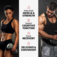 Gummies de créatine monohydrate 5500 mg pour la croissance musculaire, les performances athlétiques, le soutien immunitaire, la gestion de l'énergie, 120 unités, OEM Sports