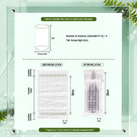 Sac à colonne d'air flexible imperméable personnalisé en PA/PE, emballage protecteur gonflable pour bouteilles, logistique e-commerce