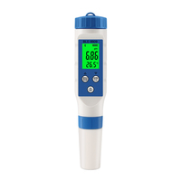 Profession elles tragbares Stift-pH-Messgerät 5 in 1 TDS/EC/PH/Salz/Temperatur Digitaler Wasser qualitäts monitor tester