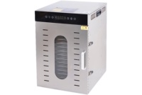 Draagbare huishoudelijke voedseldroger - Elektrische thermische droogapparatuur met 16 laden voor fruit, chili, champignons, cassave, vlees en zeevruchten