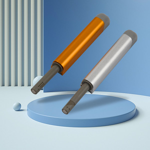 Loquet de porte à bouton-poussoir en alliage d'aluminium, ouvre-porte magnétique pour armoire, accessoire de quincaillerie de porte de placard sans poignée - Product Image 2