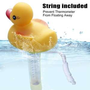 Kapalı açık plastik yüzen yüzme havuzu termometre paramparça dayanıklı - Product Image 3