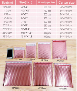 Tùy chỉnh với logo Matte Đen vận chuyển gửi Poly bong bóng polymailer bưu phẩm Bọc Túi độn phong bì bao bì túi - Product Image 5