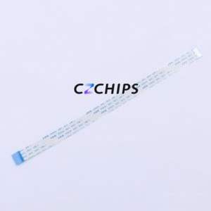 FC-1.0A-10P-200mm FFC <b>Cable</b> (Flexible Flat <b>Cable</b>) P=1mm Connector 10P 1mm 0.3mm Reverse - Product Image 1